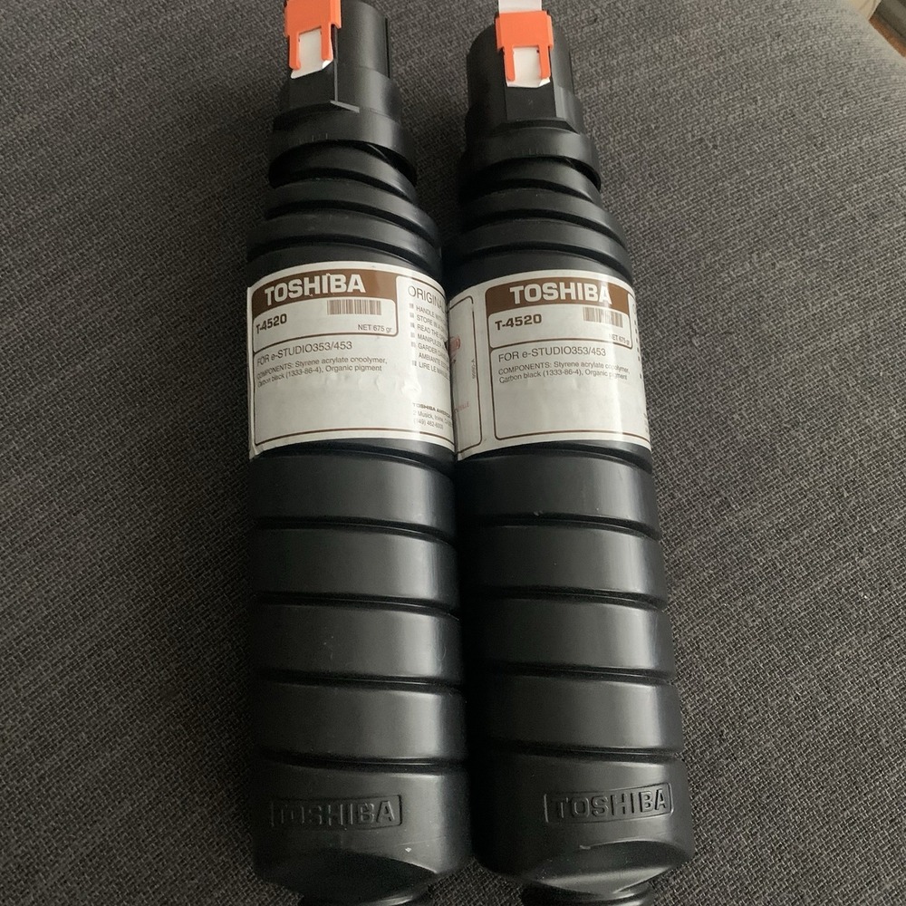 Lot of 2 - GENUINE‎ Toshiba T 4520 Toner E Studio 353/453
